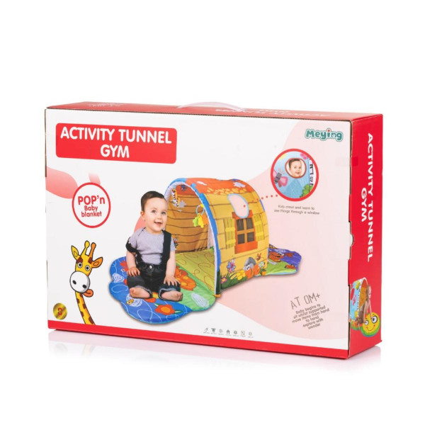 CHIPOLINO PODLOGA ZA IGRU HOUSE WITH TUNNEL PGTU02502HOU 