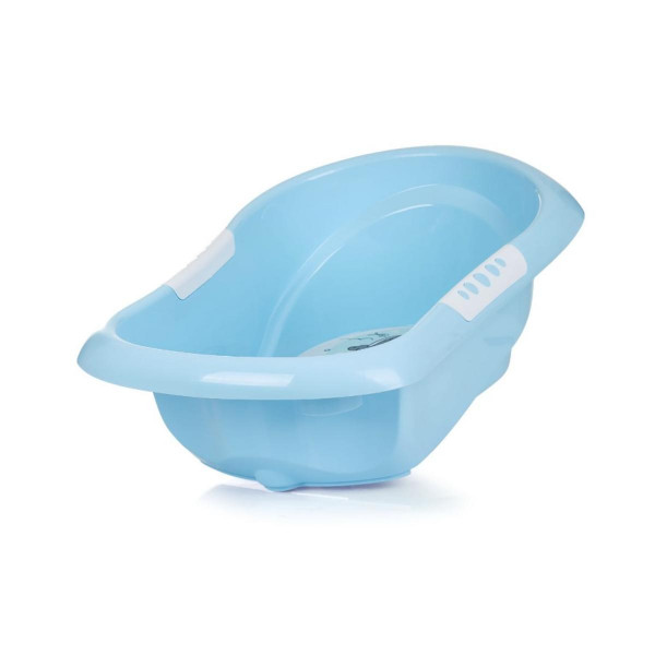 CHIPOLINO KADA NOEMI BLUE SA STALKOM I DODATAK ZA KUPANJE BLUE I POSUDA ZA POLIJEVANJE LITTLE FISH YELLOW 