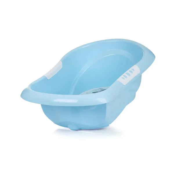 CHIPOLINO KADA NOEMI BLUE SA STALKOM I DODATAK ZA KUPANJE BLUE I POSUDA ZA POLIJEVANJE LITTLE FISH YELLOW 