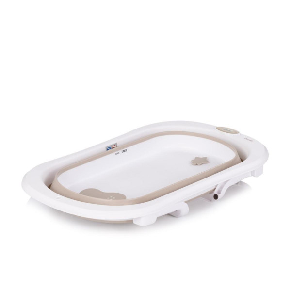 CHIPOLINO KADA SA STALKOM MALIBU BEIGE, DODATAK ZA KUPANJE GREEN I POSUDA ZA KOLIJEVANJE LITTLE FISH GREEN 