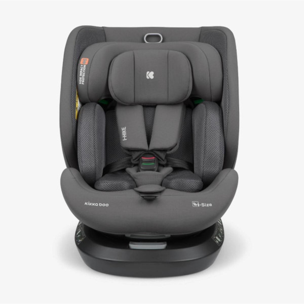 KIKKA BOO AUTOSJEDALICA I-HIKE I-SIZE DARK GREY 2025 31002100078 