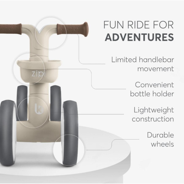 KIKKA BOO GURALICA ZIPI BEIGE 31006030035 