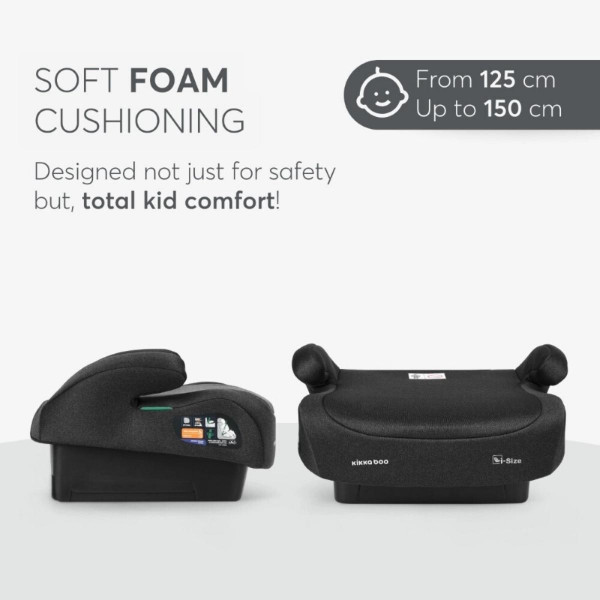 KIKKA BOO AUTOSJEDALICA I-GO I-SIZE BLACK 41002160011 
