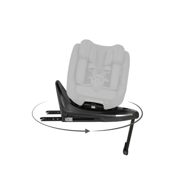 KIKKA BOO ROTIRAJUCA ISOFIX BAZA I-CLASS 360 31002170011 