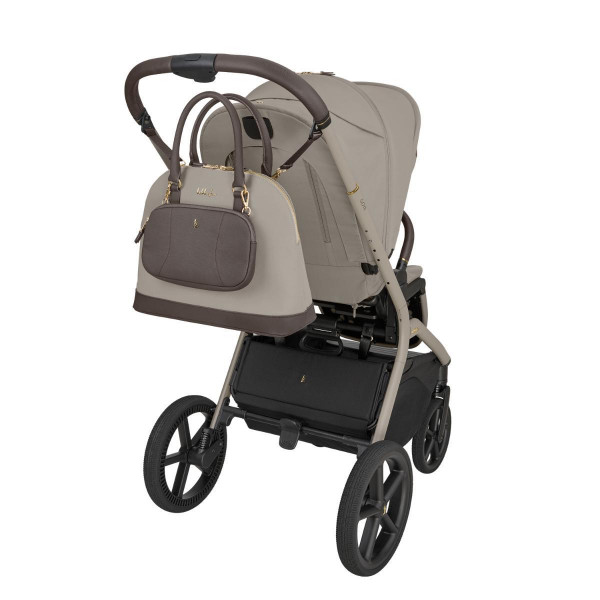 KIKKA BOO KOLICA GOYA 3U1 PLATINUM CHAMPAGNE I SJEDALICA I-CLASS I-SIZE NOIR 