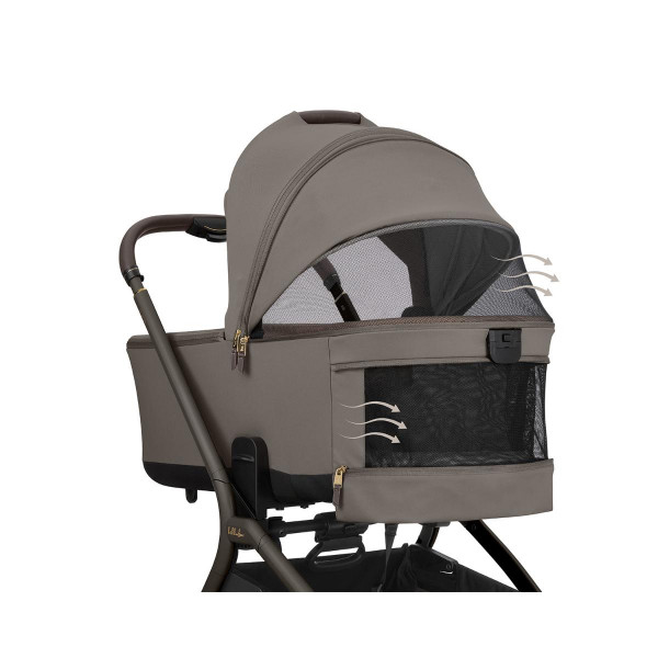 KIKKA BOO KOLICA GOYA 3U1 MOCCA I SJEDALICA I-CLASS I-SIZE NOIR 