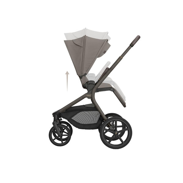 KIKKA BOO KOLICA GOYA 3U1 MOCCA I SJEDALICA I-CLASS I-SIZE NOIR 