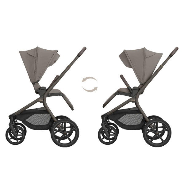 KIKKA BOO KOLICA GOYA 3U1 MOCCA I SJEDALICA I-CLASS I-SIZE NOIR 