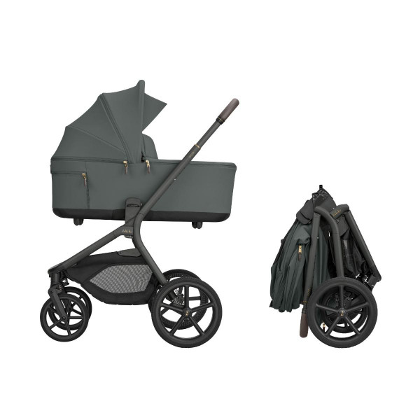 KIKKA BOO KOLICA GOYA 3U1 PLATINUM OLIVE I SJEDALICA I-CLASS I-SIZE NOIR 