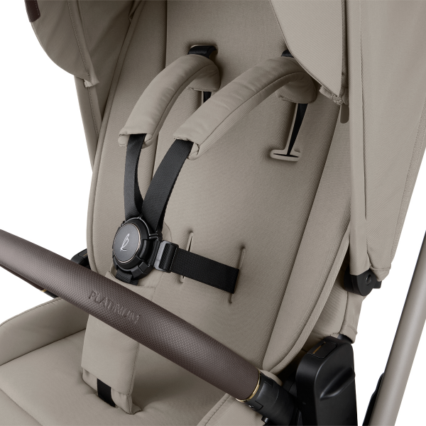 KIKKA BOO KOLICA GOYA 3U1 PLATINUM CHAMPAGNE I SJEDALICA I-CLASS I-SIZE NOIR I BAZA I-CLASS 360 