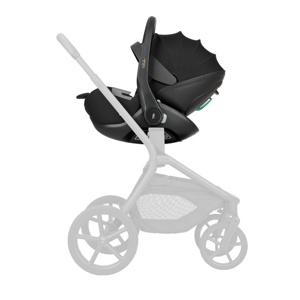 KIKKA BOO KOLICA GOYA 3U1 MOCCA I SJEDALICA I-CLASS I-SIZE NOIR I BAZA I-CLASS 360 