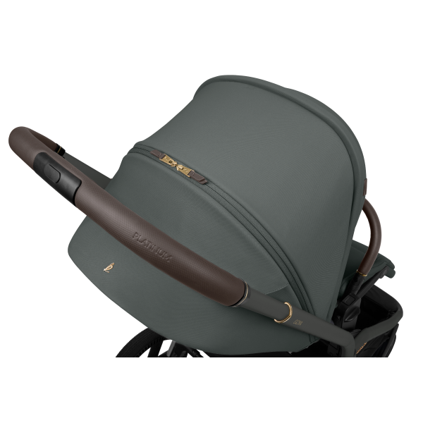 KIKKA BOO KOLICA GOYA 3U1 PLATINUM OLIVE I SJEDALICA I-CLASS I-SIZE NOIR I BAZA I-CLASS 360 