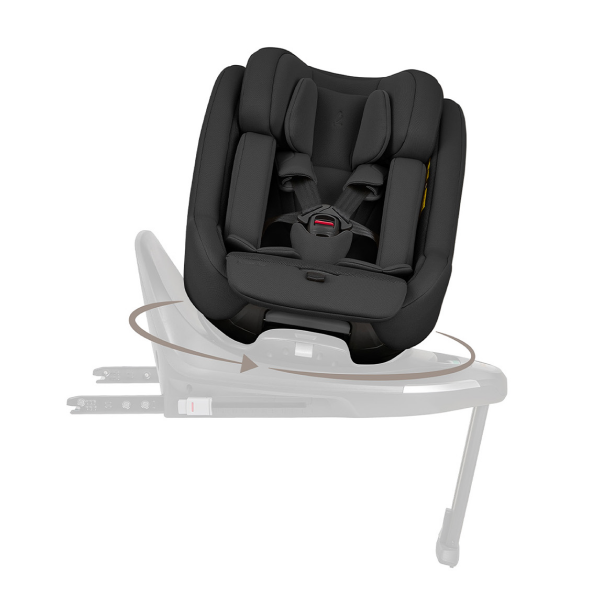 KIKKA BOO AUTOSJEDALICA I-CLASS PLUS I-SIZE NOIR 31002110001 + ROTIRAJUCA ISOFIX BAZA I-CLASS 360 