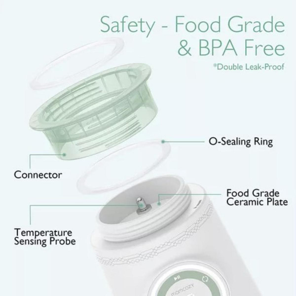 MOMCOZY BEZICNI PRENOSIVI GRIJAC ZA FLASICE ZA PUTOVANJA MW003-WH12BA-A MW03 