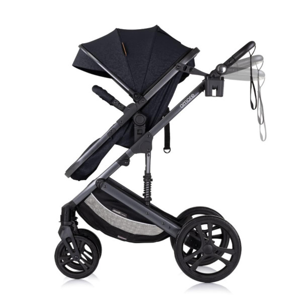 CHIPOLINO KOLICA AMORE BLACKBERRY 2U1 KKAM02501BB 