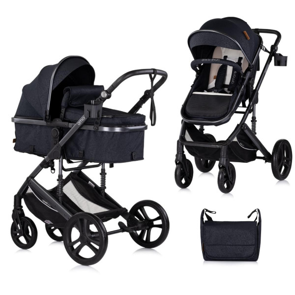 CHIPOLINO KOLICA AMORE BLACKBERRY 2U1 KKAM02501BB 