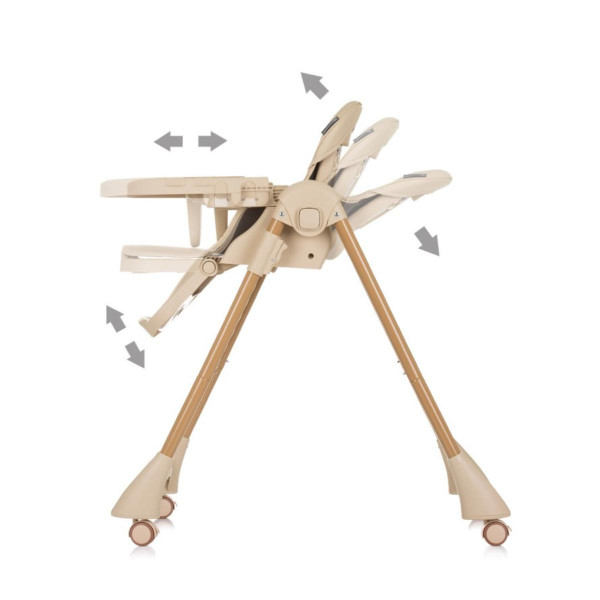 CHIPOLINO STOLICA ZA HRANJENJE CANDY SHOP MACADAMIA STHCS02402MA 