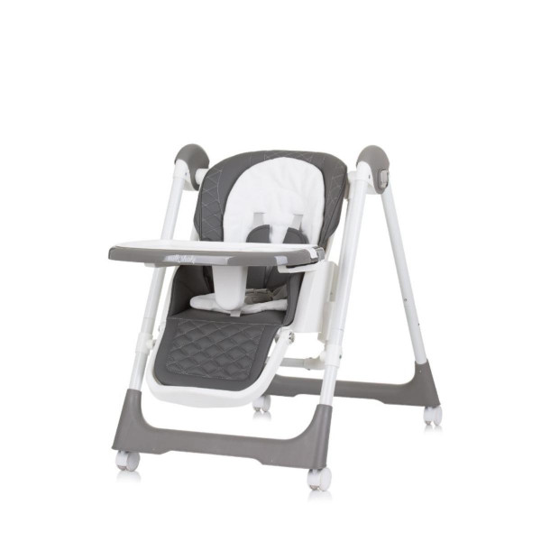 CHIPOLINO STOLICA ZA HRANJENJE I LJULJA 2U1 MILK SHAKE GRANITE STHMS02404GN 