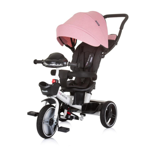 CHIPOLINO TRICIKL BE ACTIVE PINK LINEN TRKBA02406PL 