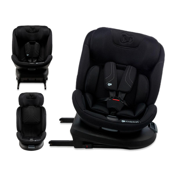 KINDERKRAFT AUTOSJEDALICA XPEDITION 3 I-SIZE BLACK 52828 