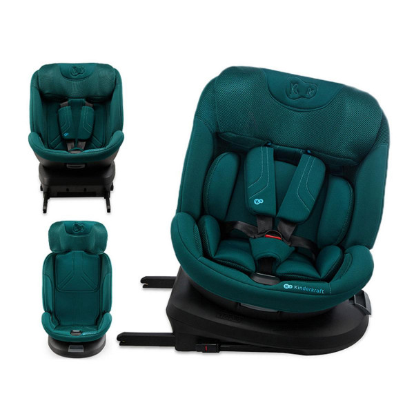 KINDERKRAFT AUTOSJEDALICA XPEDITION 3 I-SIZE GREEN 52830 