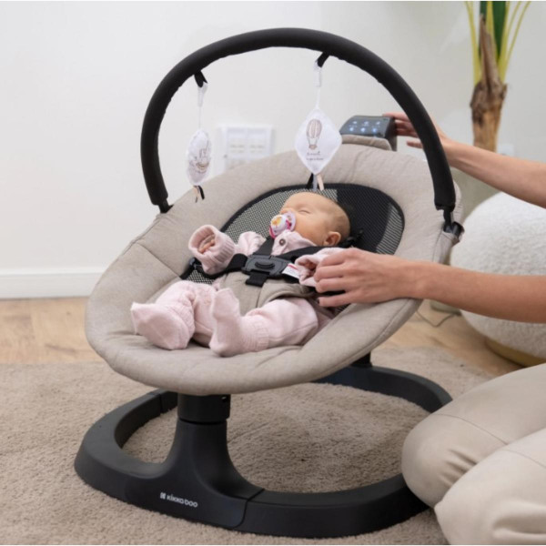 KIKKA BOO EL.LJULJA ZAZU GREY 31005010096 