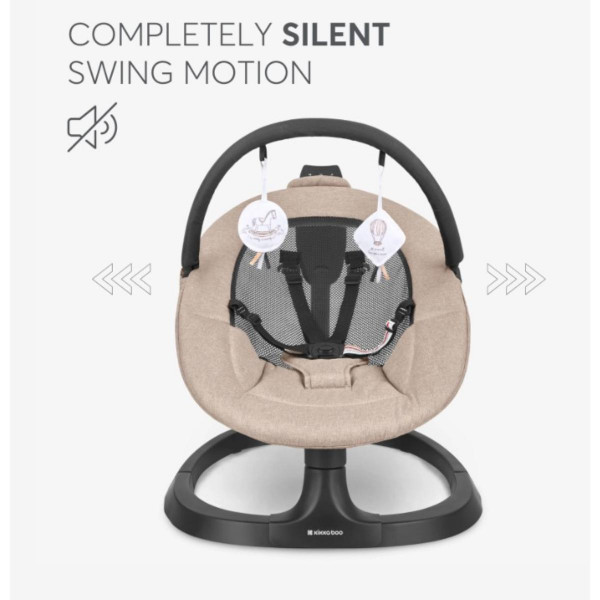 KIKKA BOO EL.LJULJA ZAZU BEIGE 31005010097 