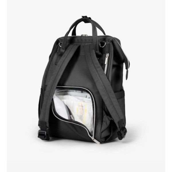 KIKKA BOO TORBA SIENA BLACK&SILVER 2025 31108020111 