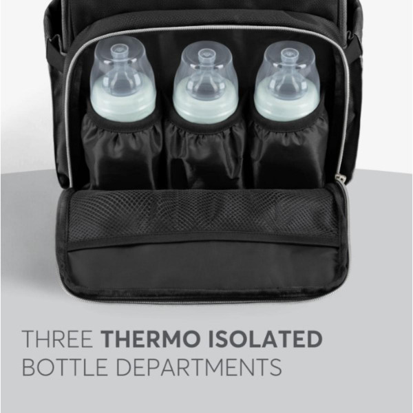 KIKKA BOO TORBA SIENA BLACK&SILVER 2025 31108020111 