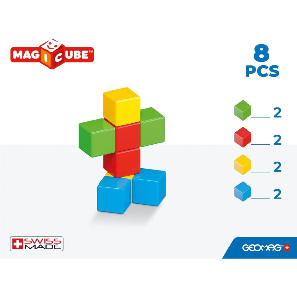 GEOMAG MAGICUBE MAGNETNE KOCKE RE CREATIVE SET 8 246 