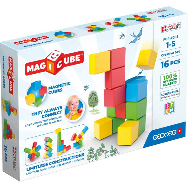 GEOMAG MAGICUBE MAGNETNE KOCKE RE CREATIVE SET 16 247 