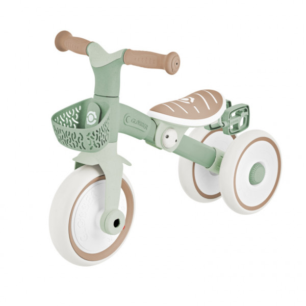GLOBBER TRICIKL LEARN TRIKE 2U1+ ECO SAUGE VEGB0000737-109 