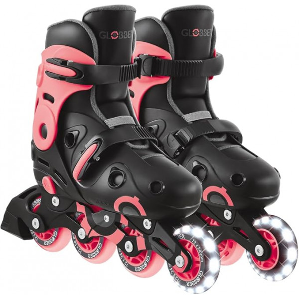 GLOBBER ROLERI GO SKATE T34-37 BLK PINK ROGB0000785-110 