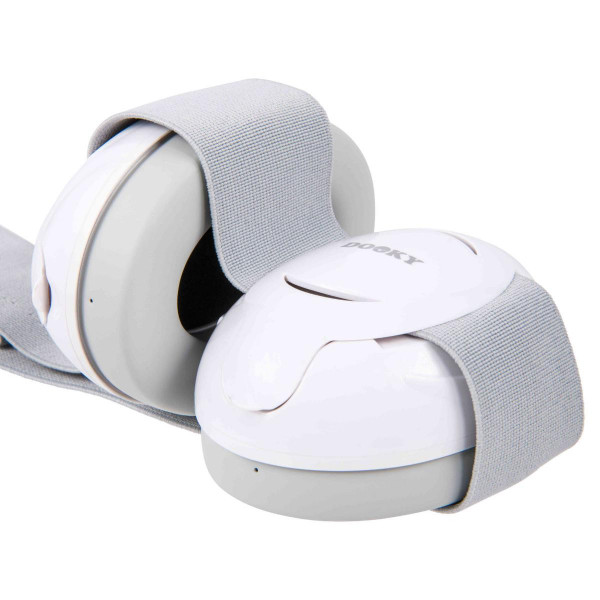 DOOKY SLUSALICE ZA BEBE EAR PROTECTION WHITE 0-3G 46278 