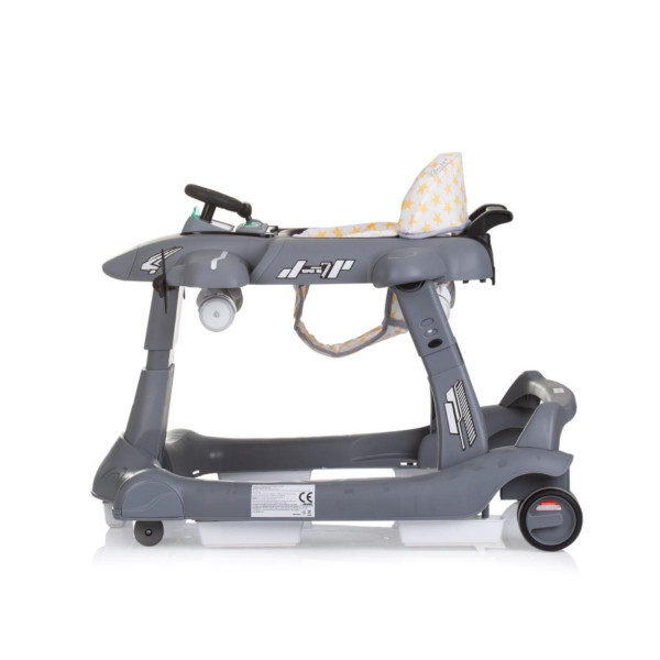 CHIPOLINO MULTIFUNKCIONALNA HODALJKA AIRPLANE 3U1 GREY PRAP02402GY 