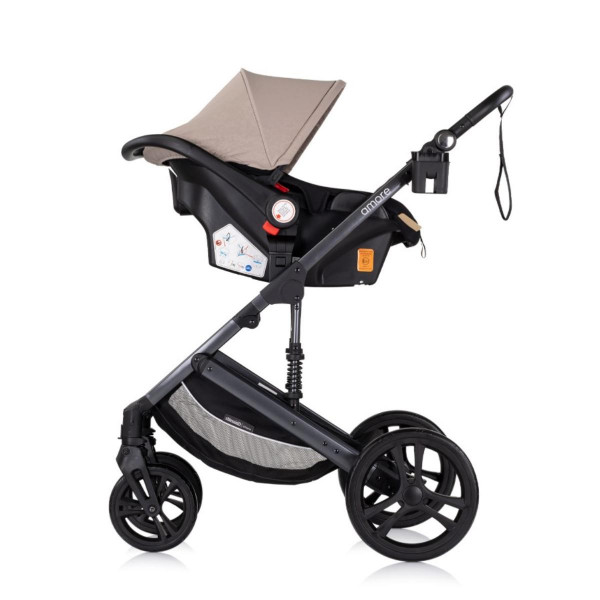 CHIPOLINO KOLICA AMORE TIRAMISU KKAM02503TR I AUTO SJEDALICA AMORE TIRAMISU STKAM02503TR 