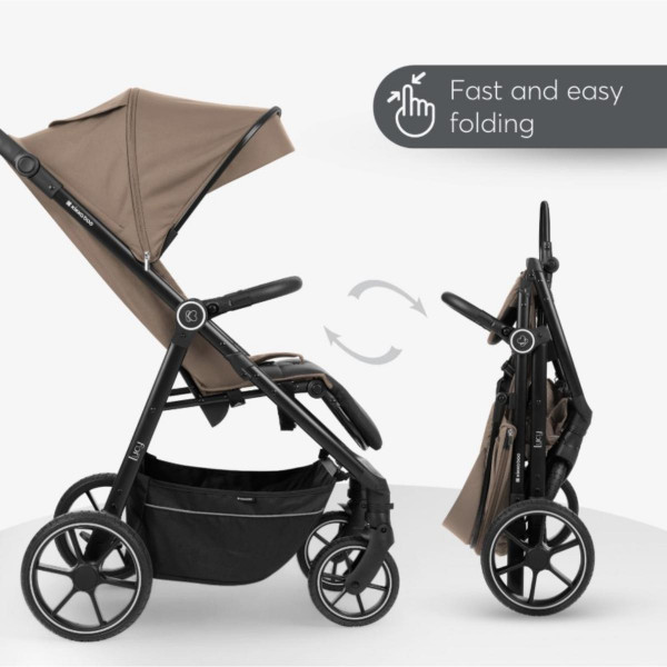 KIKKA BOO KOLICA LUCY BEIGE 31001030209 