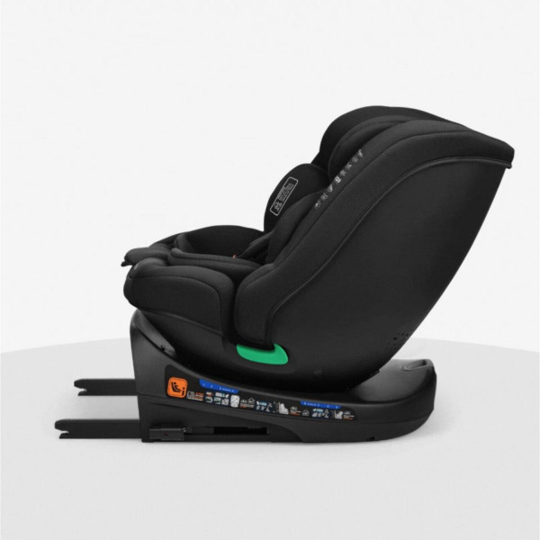 KIKKA BOO AUTOSJEDALICA I-ROUND I-SIZE BLACK 31002100070 