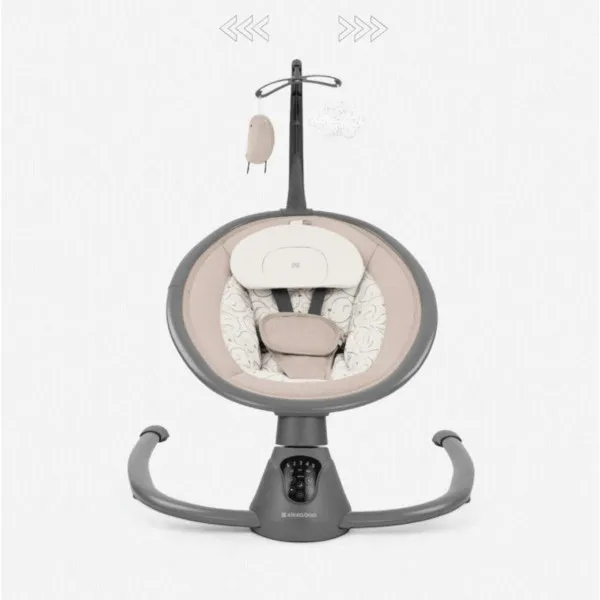 KIKKA BOO EL.LJULJASKA TWIDDLE BEIGE 2024 31005010078 