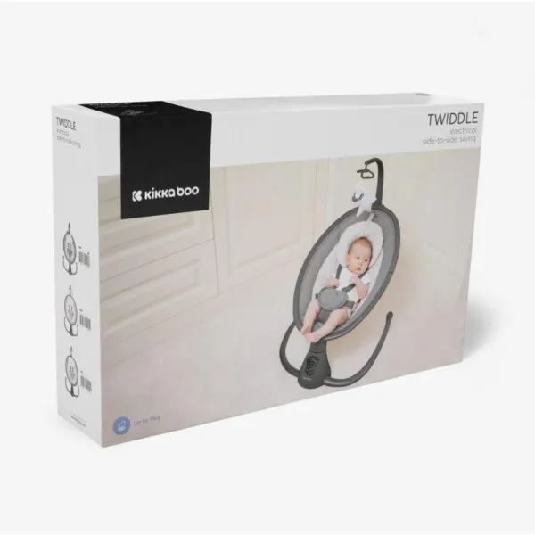 KIKKA BOO EL.LJULJASKA TWIDDLE BEIGE 2024 31005010078 