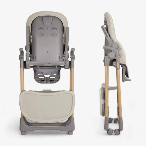 KIKKA BOO STOLICA ZA HRANJENJE OLIVE BEIGE 31004010181 