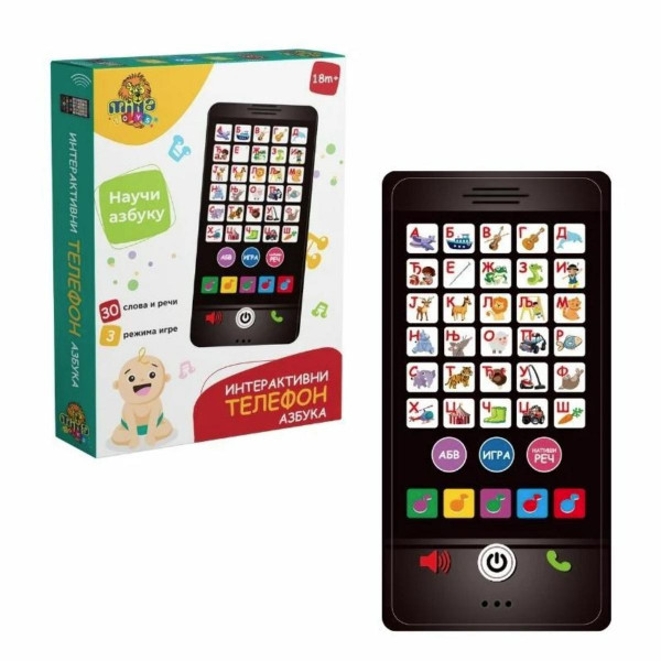 CROCO_TOYS INTERAKTIVNI TELEFON AZBUKA 713373 