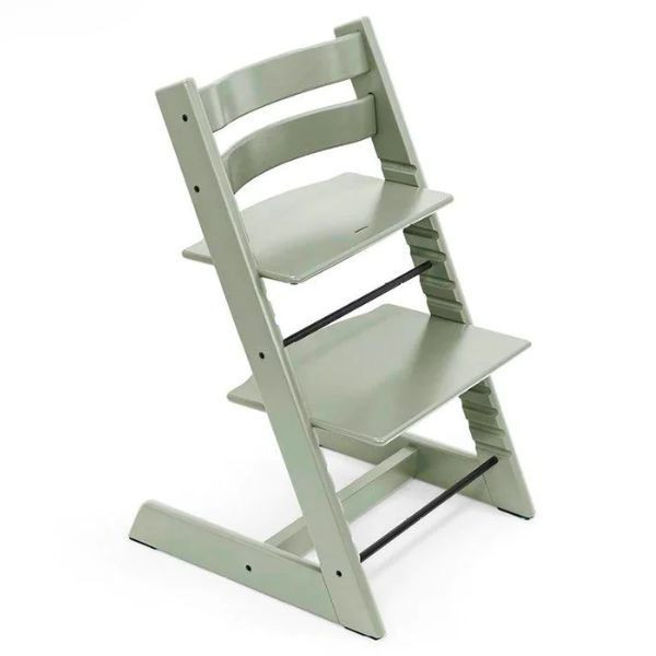 STOKKE STOLICA ZA HRANJENJE TRIPP TRAPP GLACIER GREEN I BEBI SET TRIPP TRAPP ANTHRACITE 