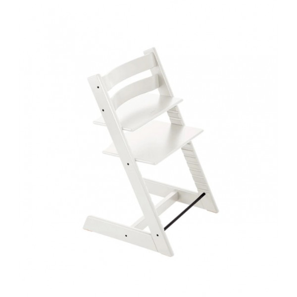 STOKKE STOLICA ZA HRANJENJE TRIPP TRAPP WHITE I BEBI SET TRIPP TRAPP ANTHRACITE 