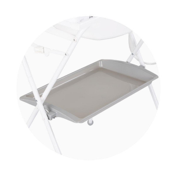 CHIPOLINO KADA SA STALKOM I PODLOGA ZA PRESVLACENJE AQUA GIRAFFE SHVAQ0241GY 