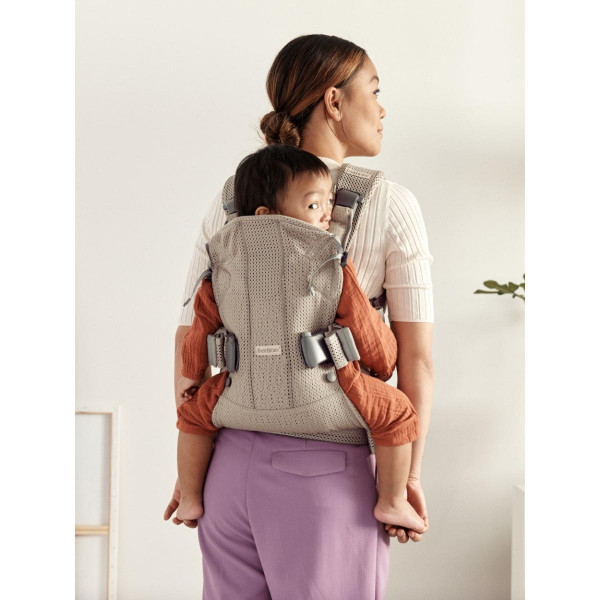 BABYBJORN BEBI NOSILJKA ONE AIR GRAY BEIGE 098002 