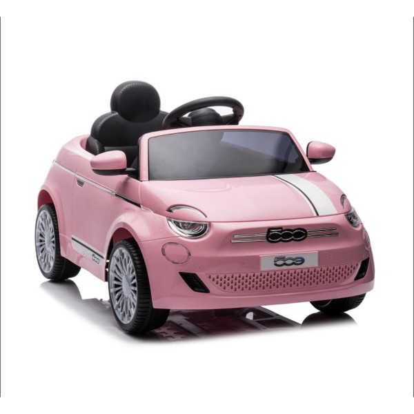 CHIPOLINO AUTO NA AKUMULATOR FIAT 500 PINK ELKFIAT25PI 