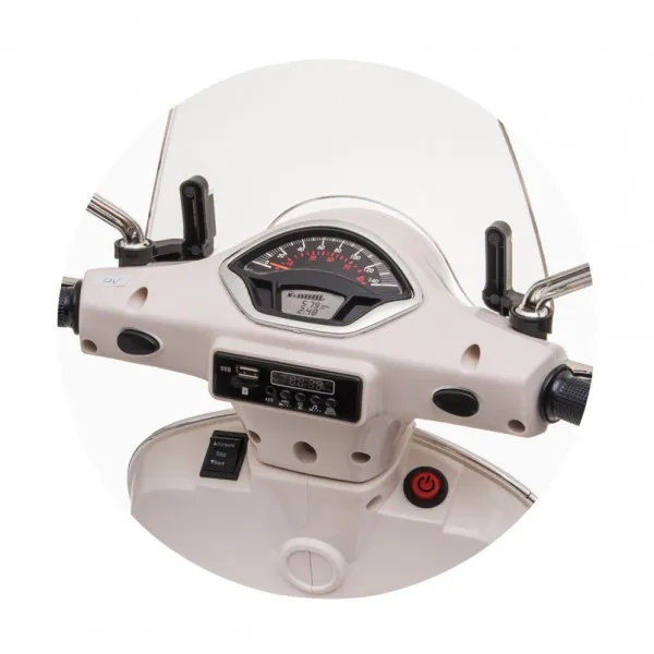 CHIPOLINO EL.MOTOR VESPA GTS SUPER WHITE ELMVE0252WH 