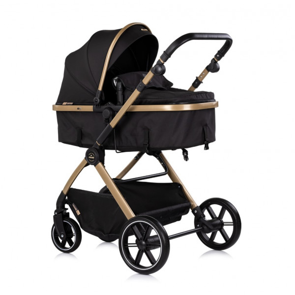 CHIPOLINO KOLICA PEARL NOIR KKPE02601NO I AUTOSJEDALICA PEARL NOIR STKPE0261NO 
