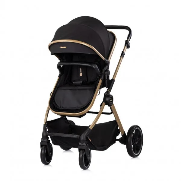 CHIPOLINO KOLICA PEARL NOIR KKPE02601NO I AUTOSJEDALICA PEARL NOIR STKPE0261NO 
